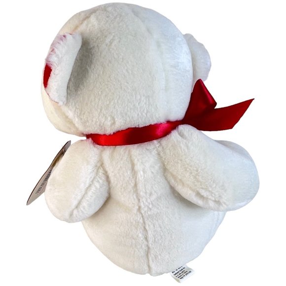 Hallmark Hug Me Teddy Bear Plush Candy Conversation Hearts Stuffed Animal Toy 9" - Picture 7 of 11